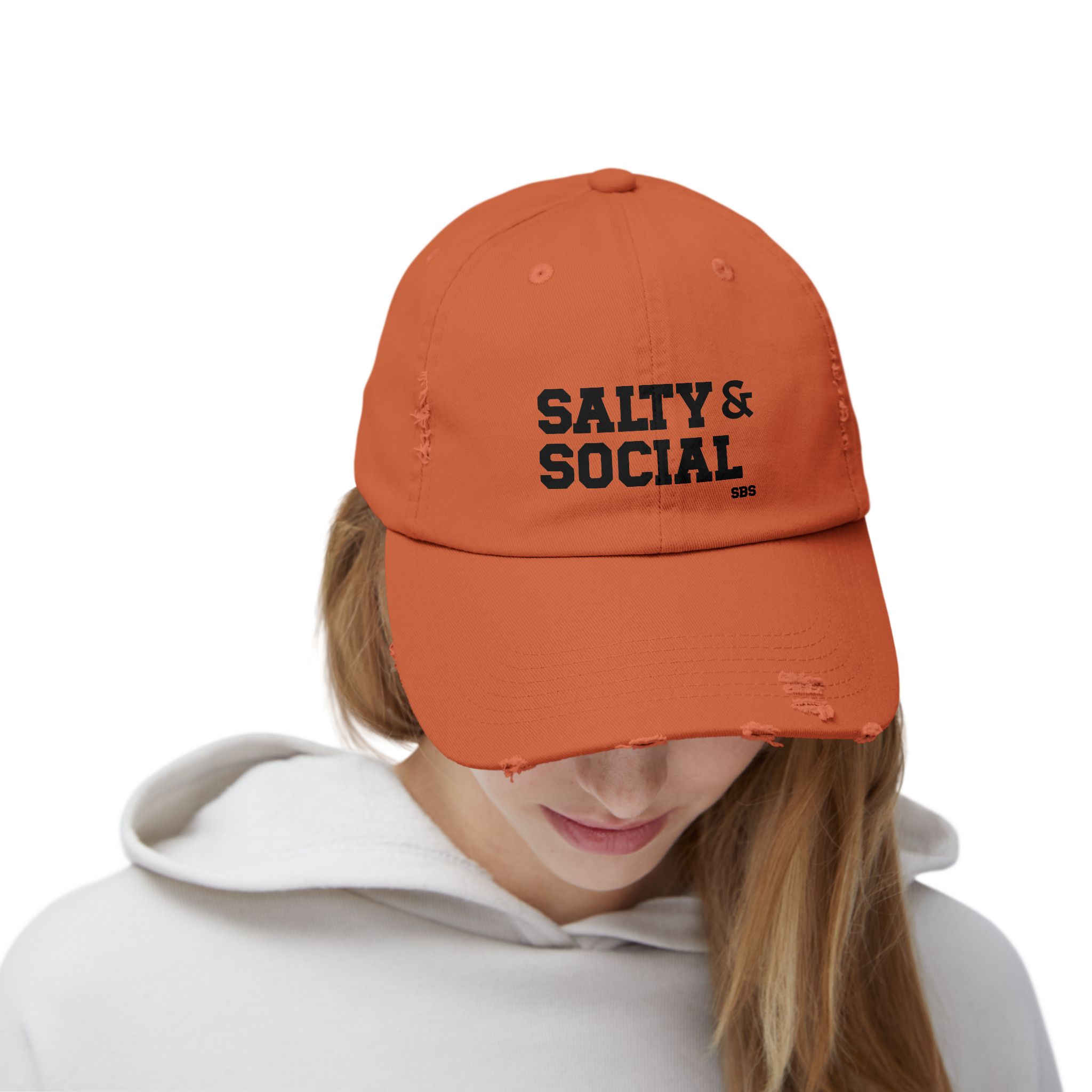 SALTY & SOCIAL Distressed Hat - Image 8