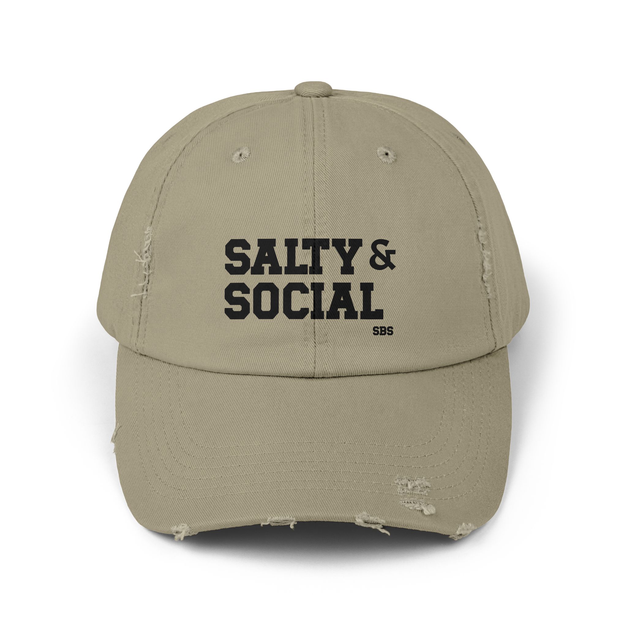 SALTY & SOCIAL Distressed Hat - Image 9