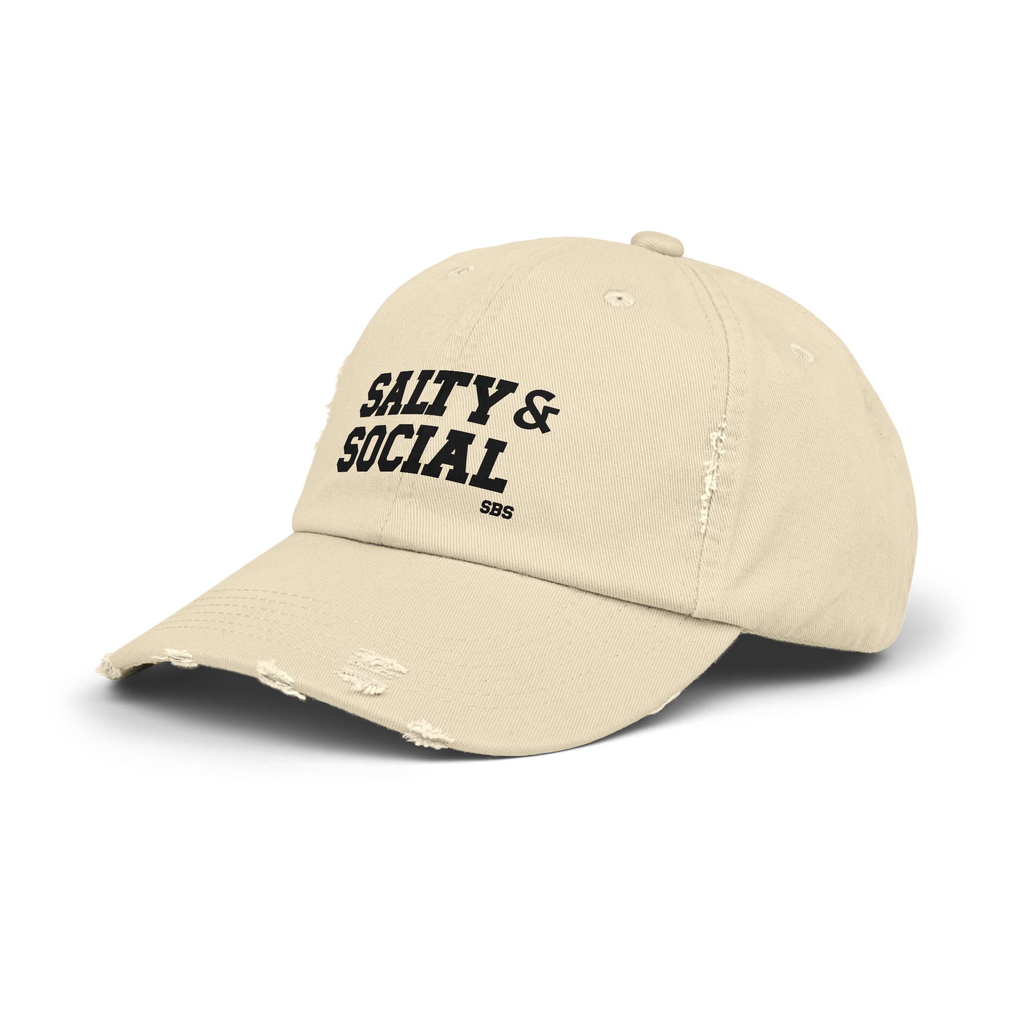 SALTY & SOCIAL Distressed Hat - Image 2